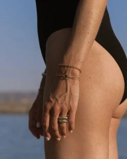 Bracelet Anaelle -Aglaia bijoux soleil bague croissant or dore 2